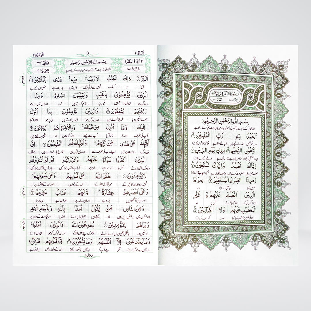 Mafhoom ul Furqan | Urdu Word by Word Quran Translation (Lafzi Tarjuma)