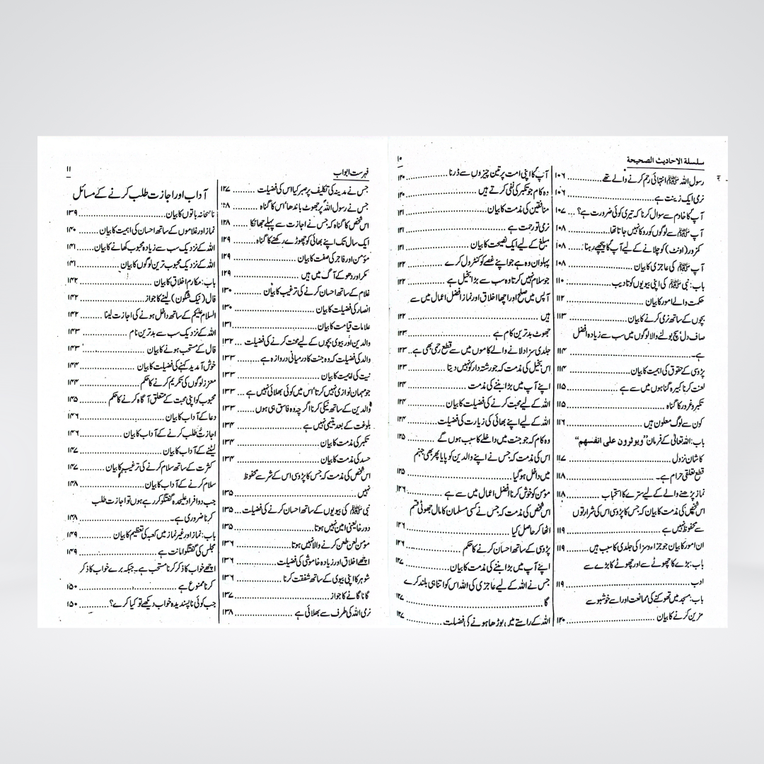 Silsila Ahadith e Sahihah Urdu | 3 Volumes by Sheikh Nasiruddin Albani