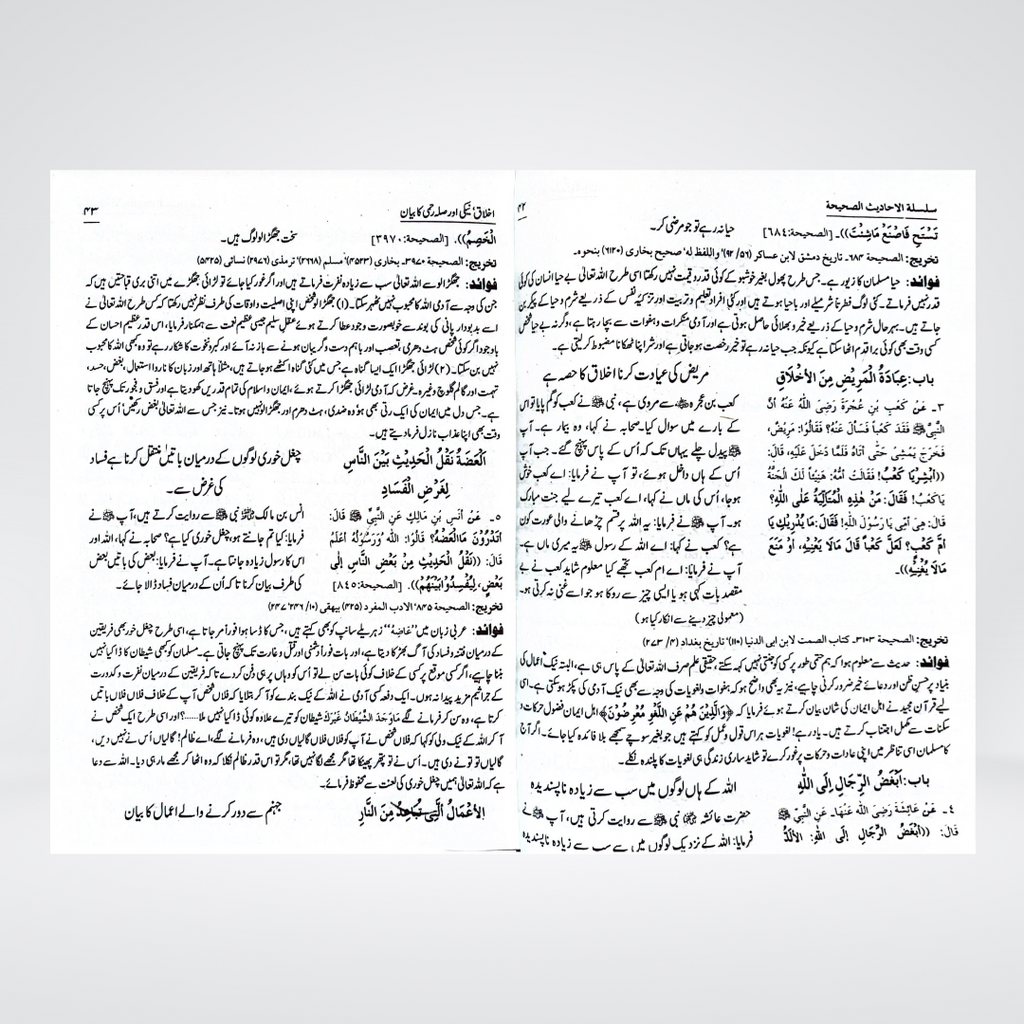 Silsila Ahadith e Sahihah Urdu | 3 Volumes by Sheikh Nasiruddin Albani