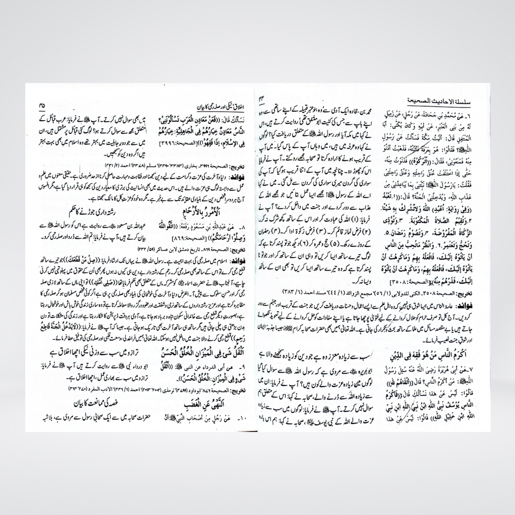 Silsila Ahadith e Sahihah Urdu | 3 Volumes by Sheikh Nasiruddin Albani