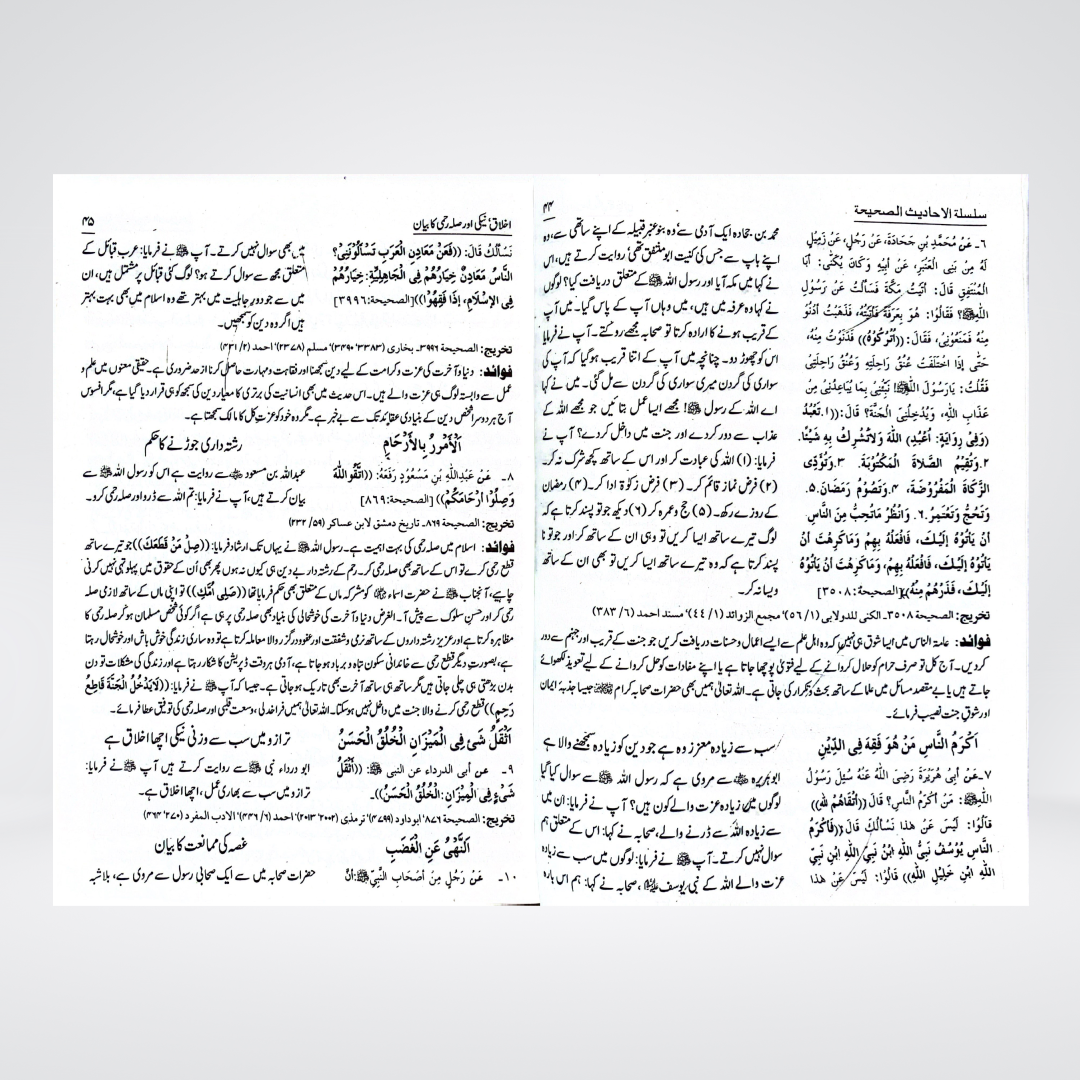 Silsila Ahadith e Sahihah Urdu | 3 Volumes by Sheikh Nasiruddin Albani