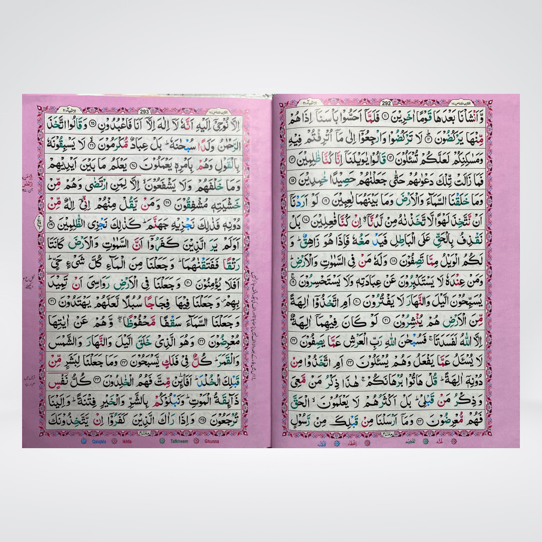 Complete Tajveedi Parah Set (16 Lines) - Maktaba Quddusia 