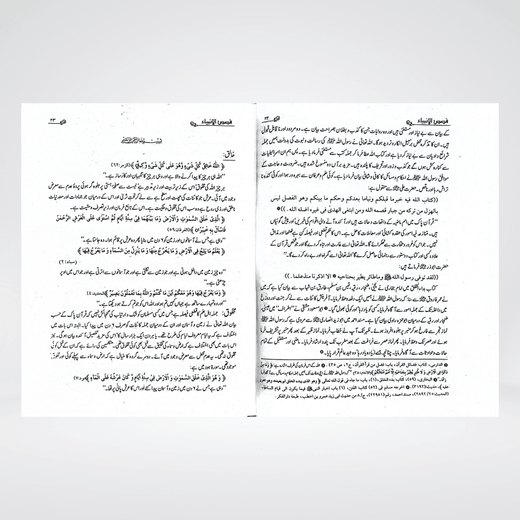 Qasas ul Anbia - Maktaba Quddusia 