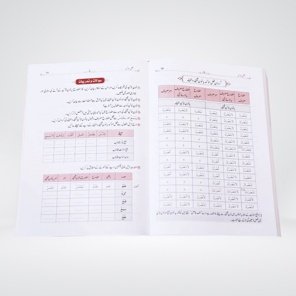 Qawaid al-Sarf Part 1 Urdu Sarf study text