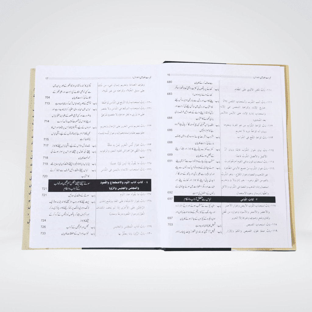 Riyaz us Saliheen Urdu imported Darrussalam side view showing premium binding quality