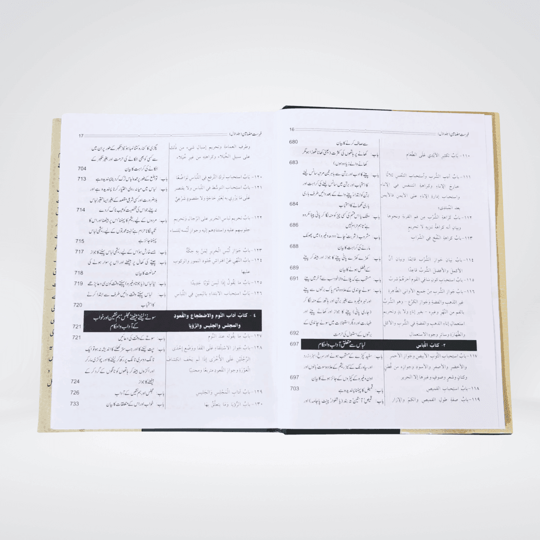 Riyaz us Saliheen Urdu imported Darrussalam side view showing premium binding quality