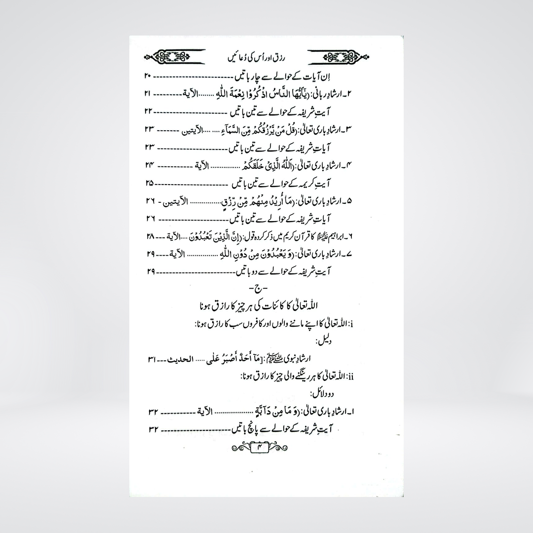 Rizq Aur Is Ki Duain | Dr Fazal Elahi