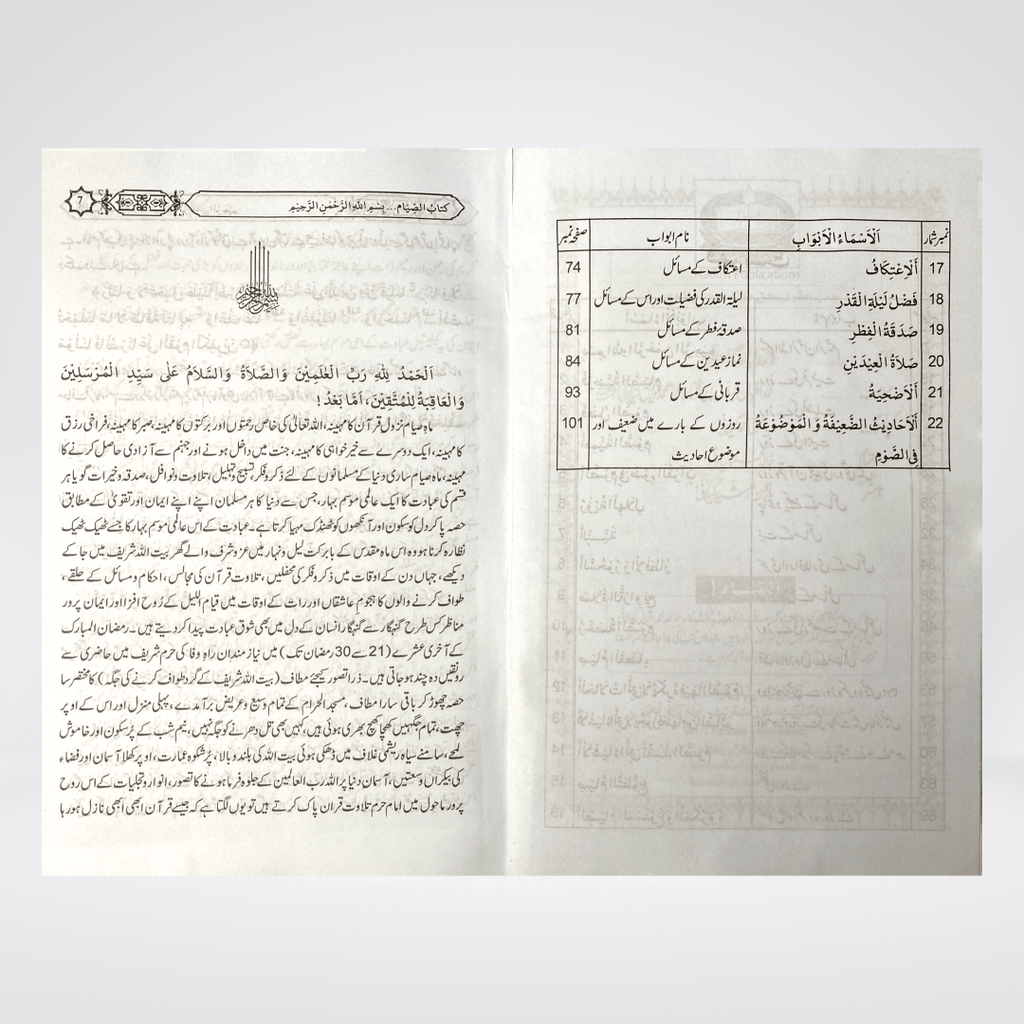 Rozon Kay Masail - Maktaba Quddusia 