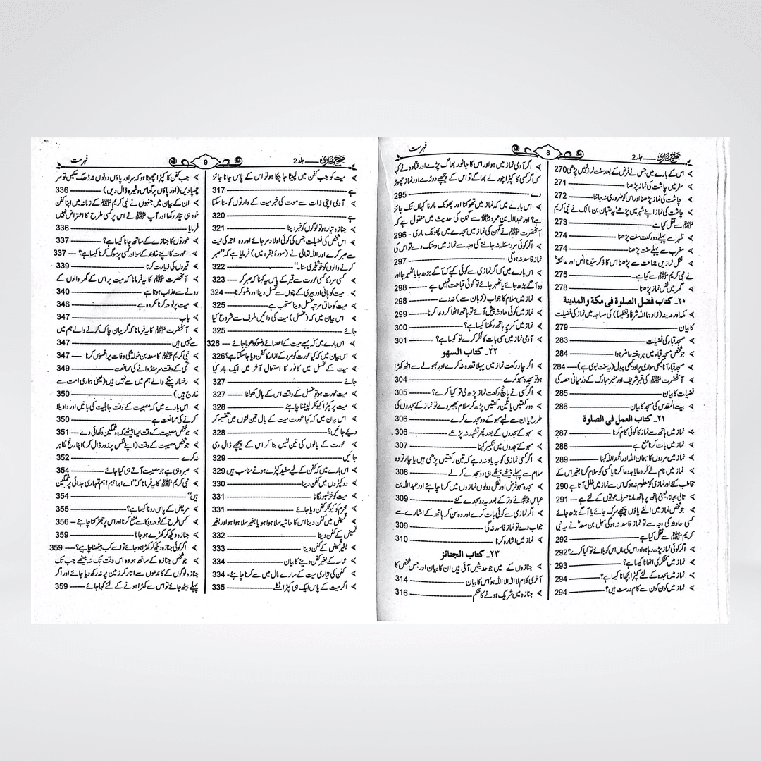 Sahih Bukhari (Urdu) | Complete Set | 8 Volumes | Premium Edition - Maktaba Quddusia 