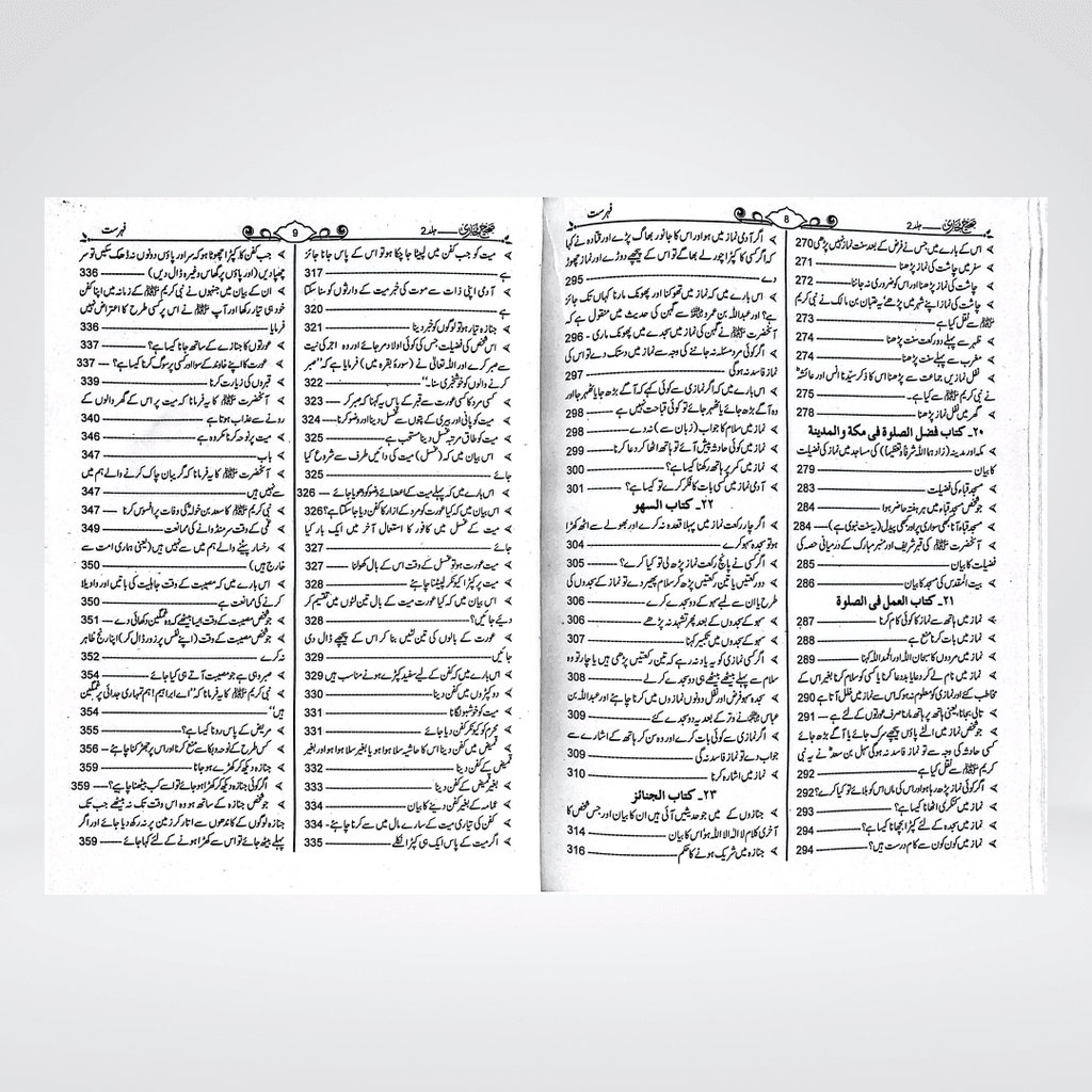 Sahih Bukhari Urdu Premium Edition inside page with Hadith chain and Maulana Dawood Raas commentary