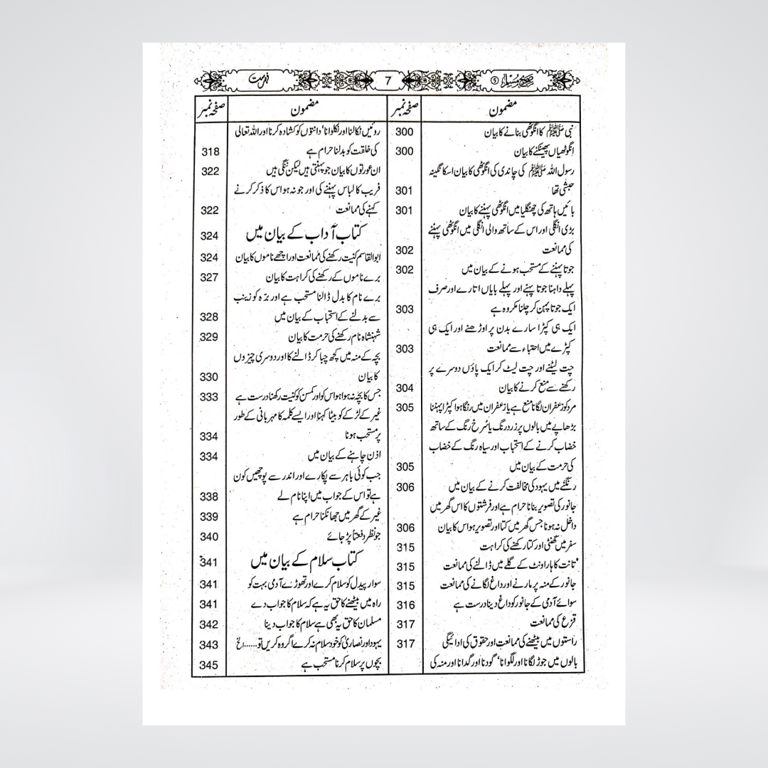 Sahih Muslim | Complete Edition | 3 Volumes | Standard Edition - Maktaba Quddusia 