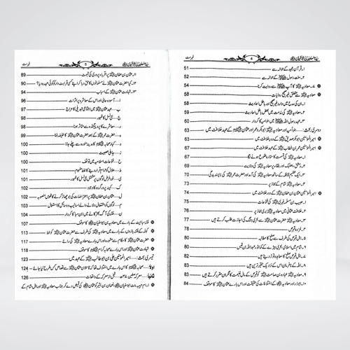 Inside pages of Sayedina Muawiyah Bin Abu Sufyan biography