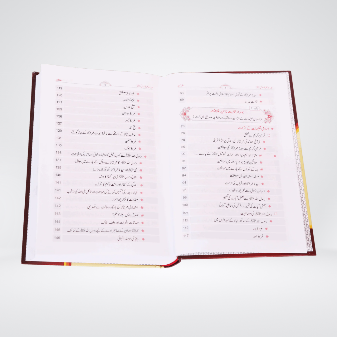 Seerat Umer Farooq (RA) | Complete Set | 2 Volumes | Dr. Ali Sallabi - Maktaba Quddusia 