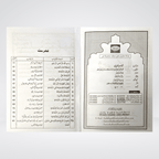 Inside pages of Shafaat Ka Bayan by Muhammad Iqbal Kelani