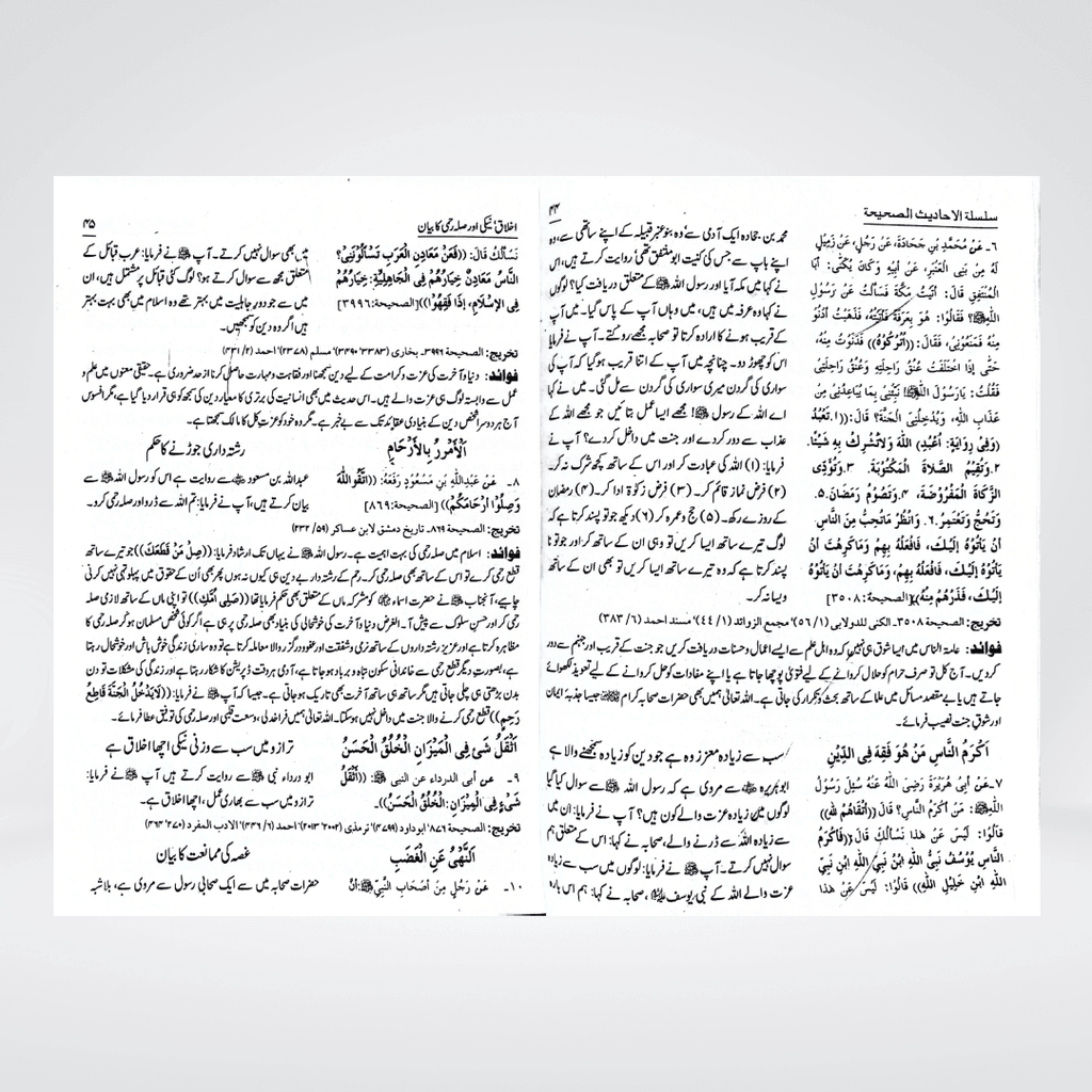 Silsila Ahadith e Sahihah | Complete Set | 3 Volumes | Sheikh Nasiruddin Albani - Maktaba Quddusia 