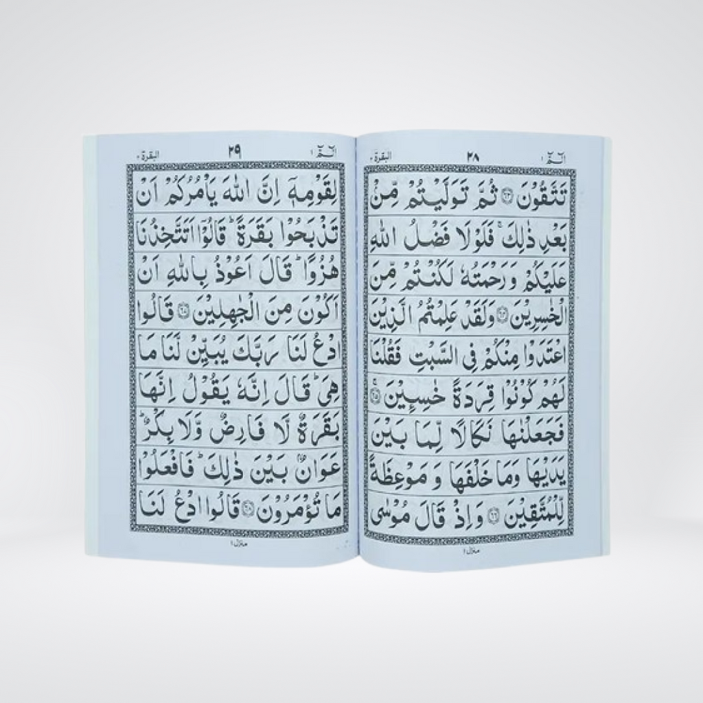 Sipara Set – Complete 30 Para Quran | Bold Arabic Script