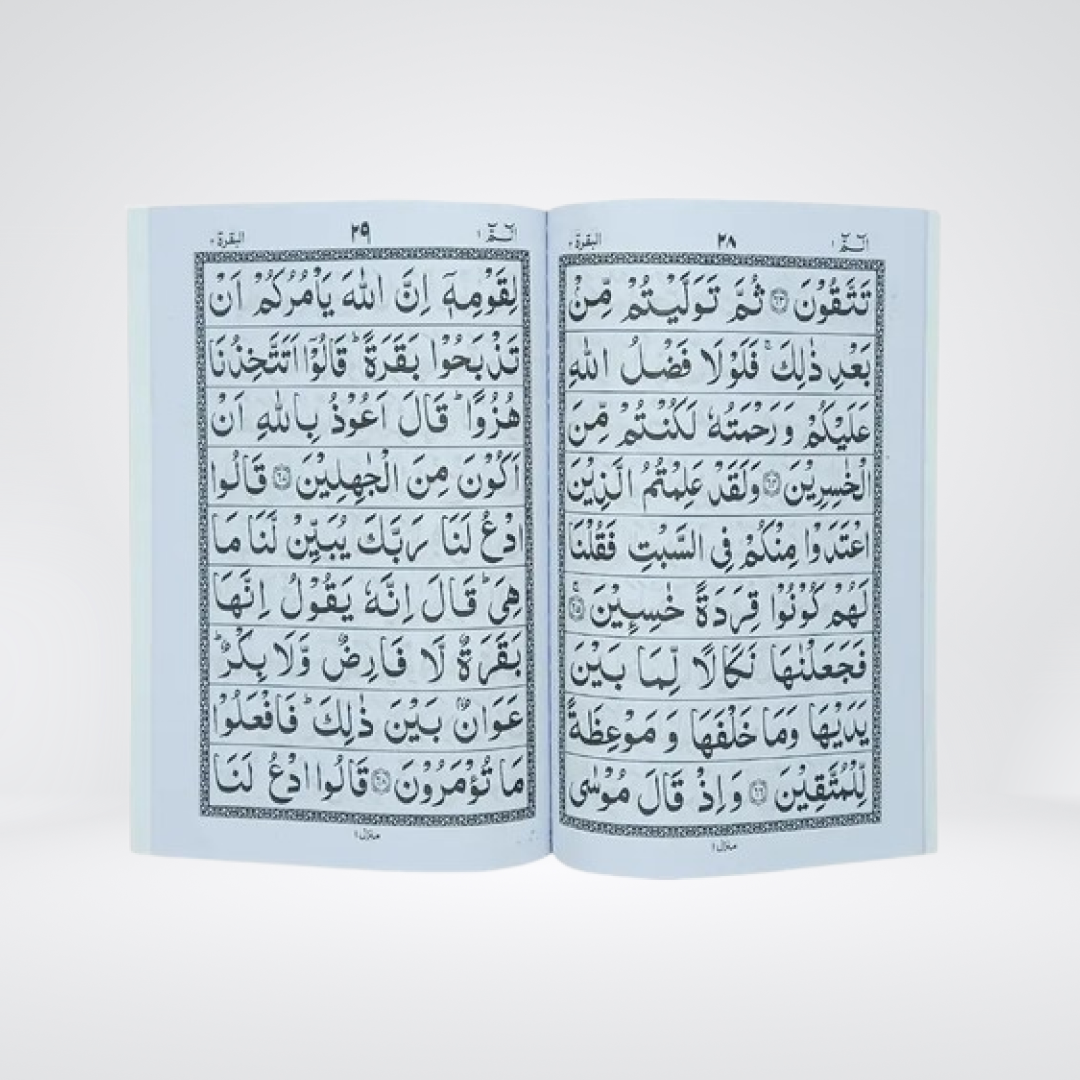 Sipara Set – Complete 30 Para Quran | Bold Arabic Script