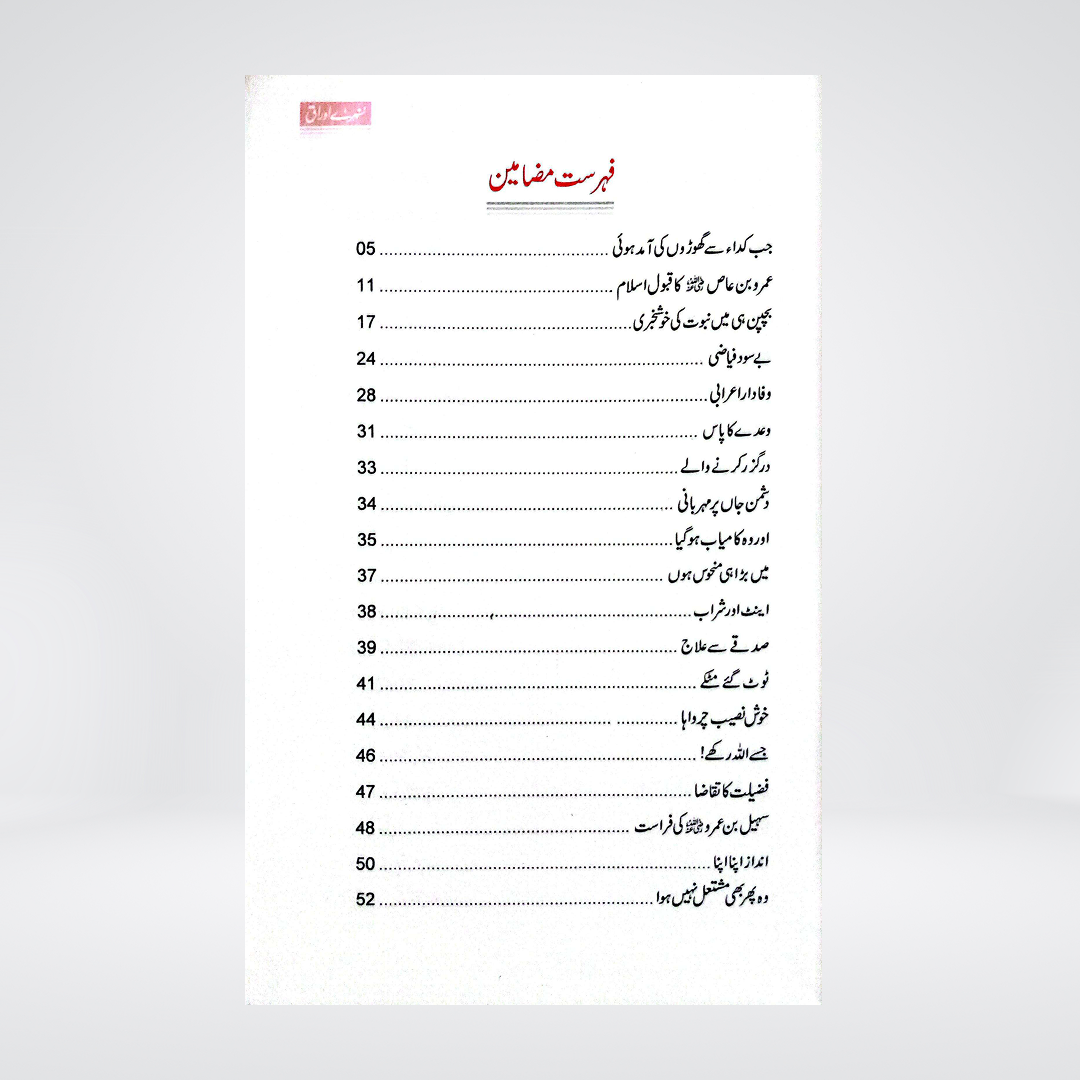 Sunehre Awraq | Islamic History Stories | Abdul Malik Mujahid