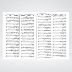 Back cover of Sunan Abi Dawood Urdu 3 volume set