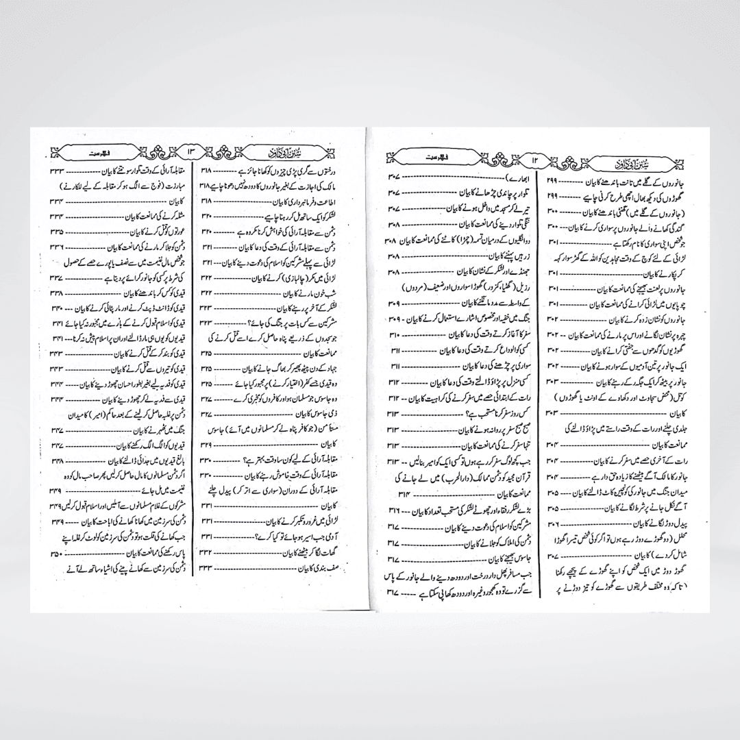 Sunan Abi Dawood (Urdu) | Complete Set | 3 Volumes - Maktaba Quddusia 