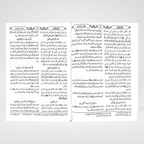 Sunan Abi Dawood Urdu 3 volume set sample pages for Hadith study