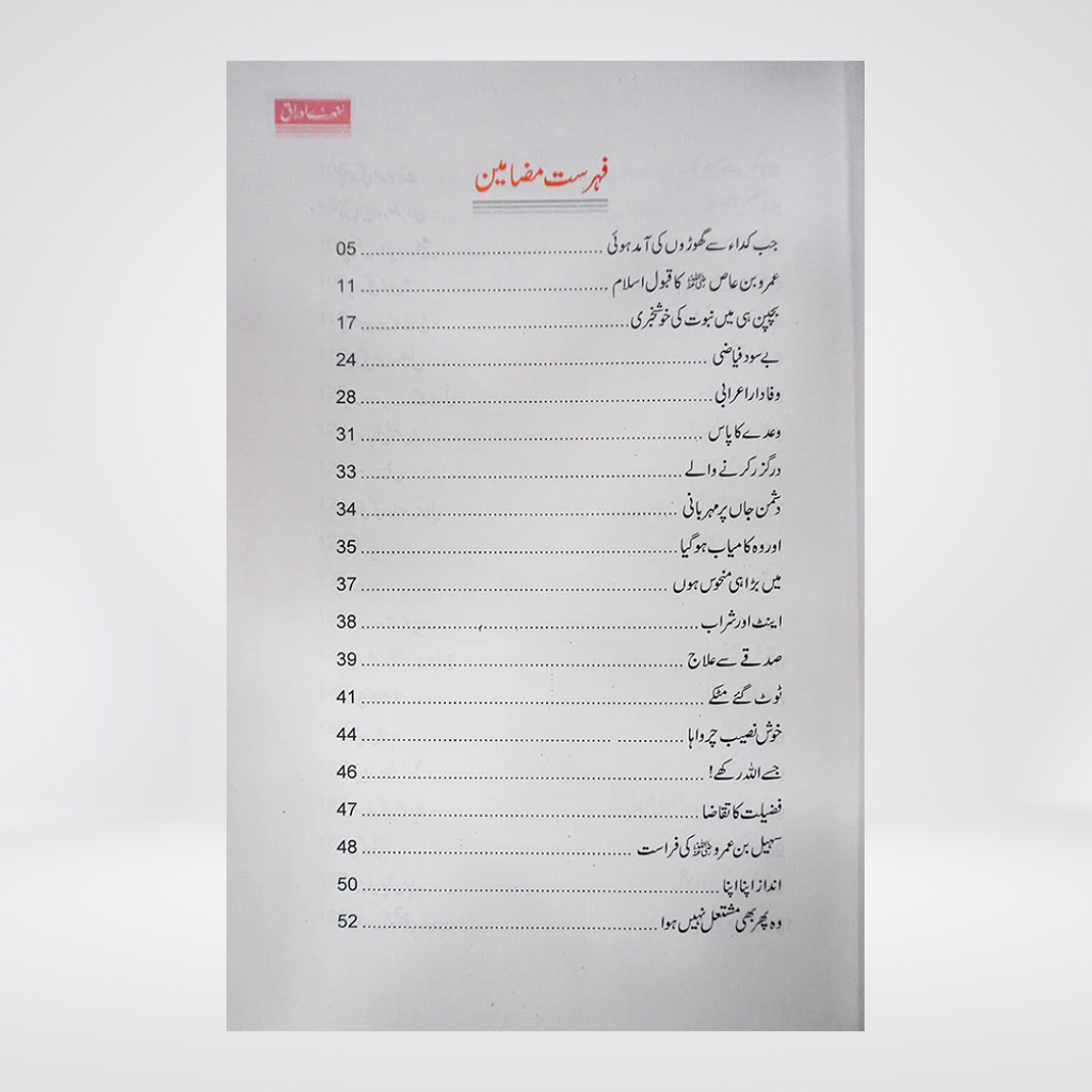 Back cover of Sunehre Awraq by Abdul Malik Mujahid