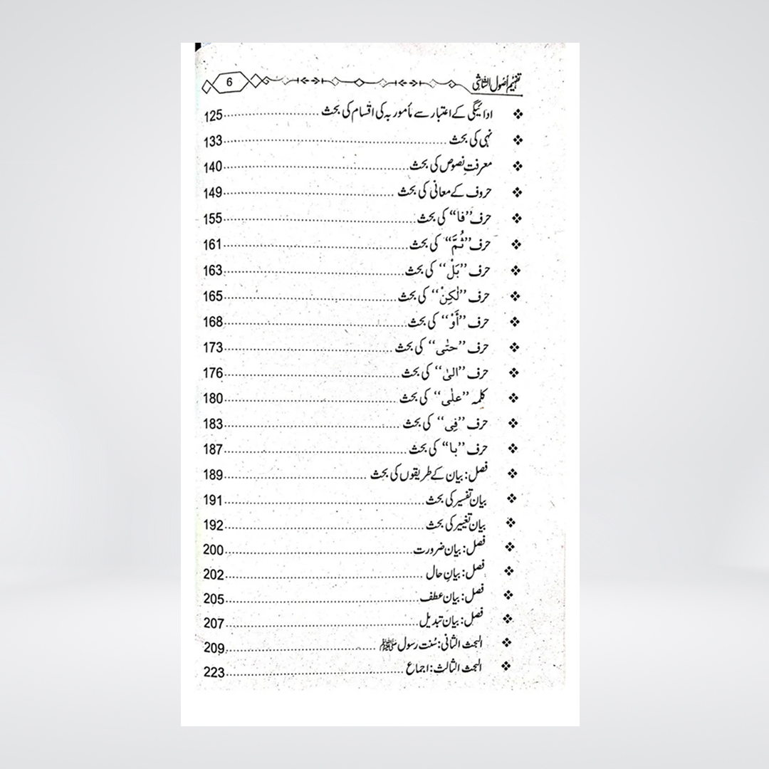 Tafheem Usool al-Shashi | Abu Noman Bashir Ahmed
