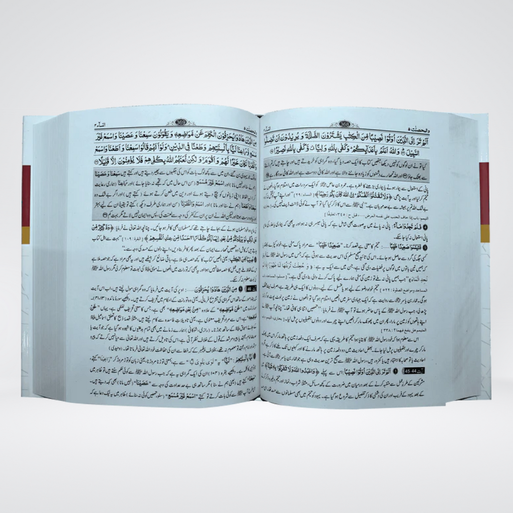 Tafsir Quran al Kareem | Complete Set | 4 Volumes | Standard Edition | Hafiz Abdus Salam Bin Muhammad Bhutvi - Maktaba Quddusia 