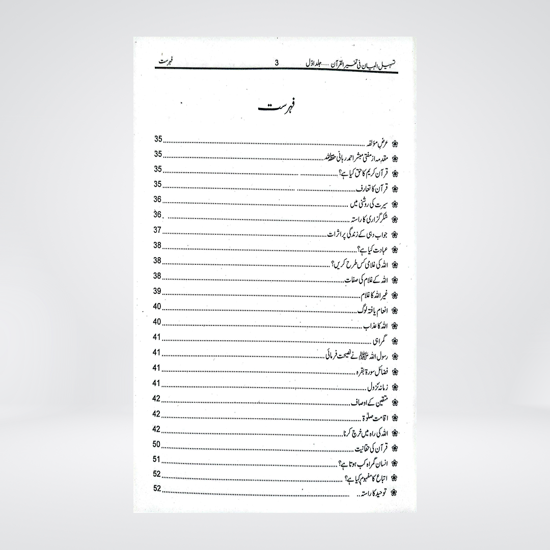 Tasheel ul Bayan Fi Tafseer ul Quran | Shakeela Afzal