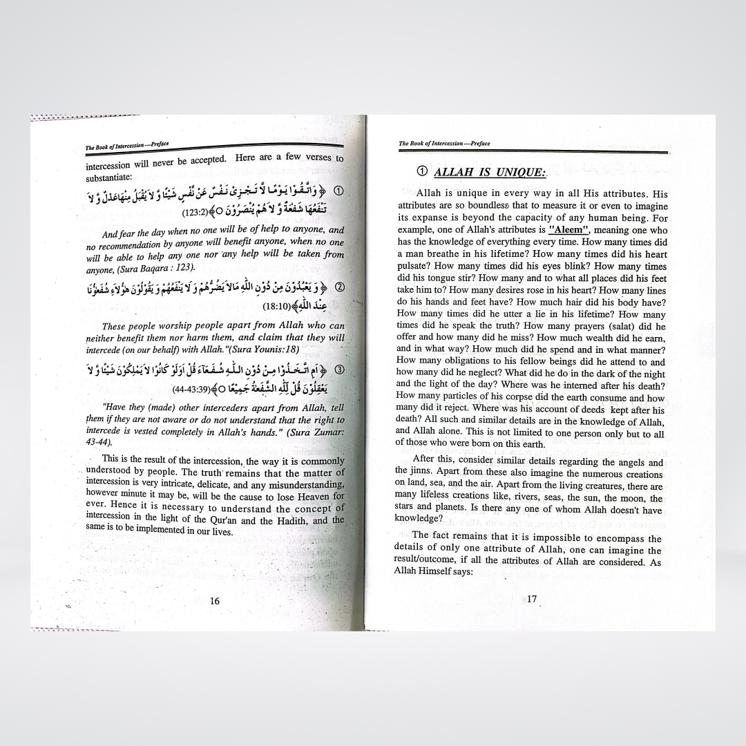 The Book of Intercession - Maktaba Quddusia 