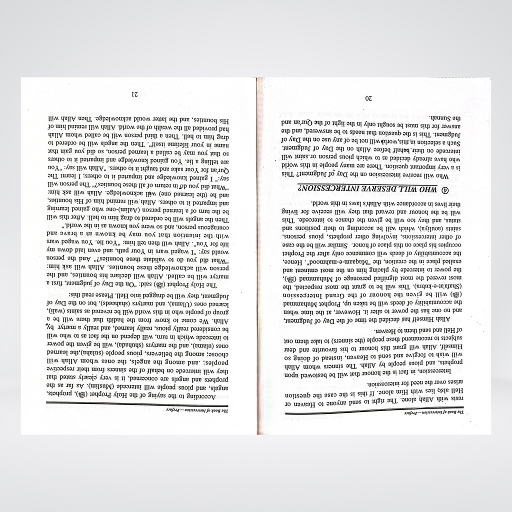 The Book of Intercession - Maktaba Quddusia 