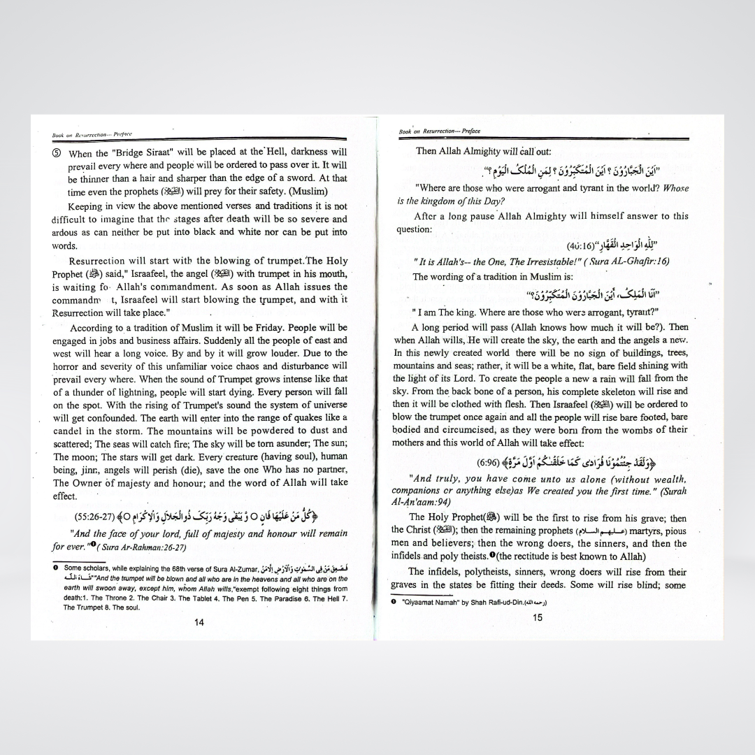The Book on Resurrection - Maktaba Quddusia 