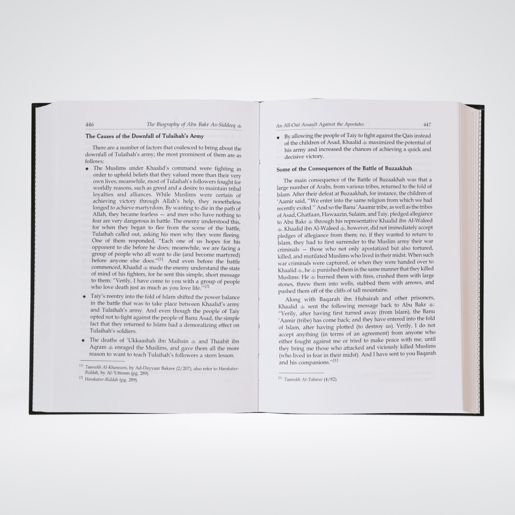 The Biography of Abu Bakr As-Siddeeq (R.A)