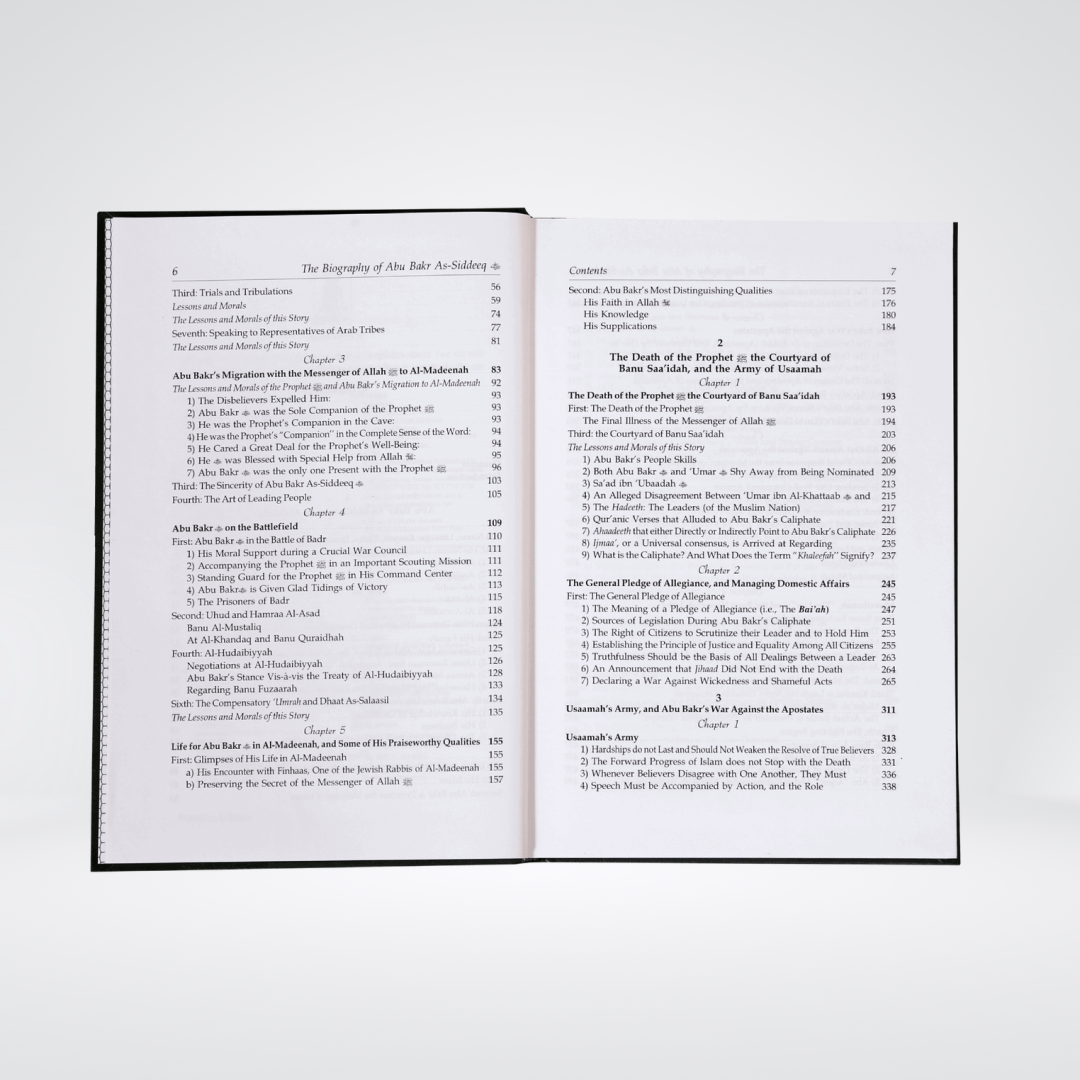 The Biography of Abu Bakr As-Siddeeq (R.A)