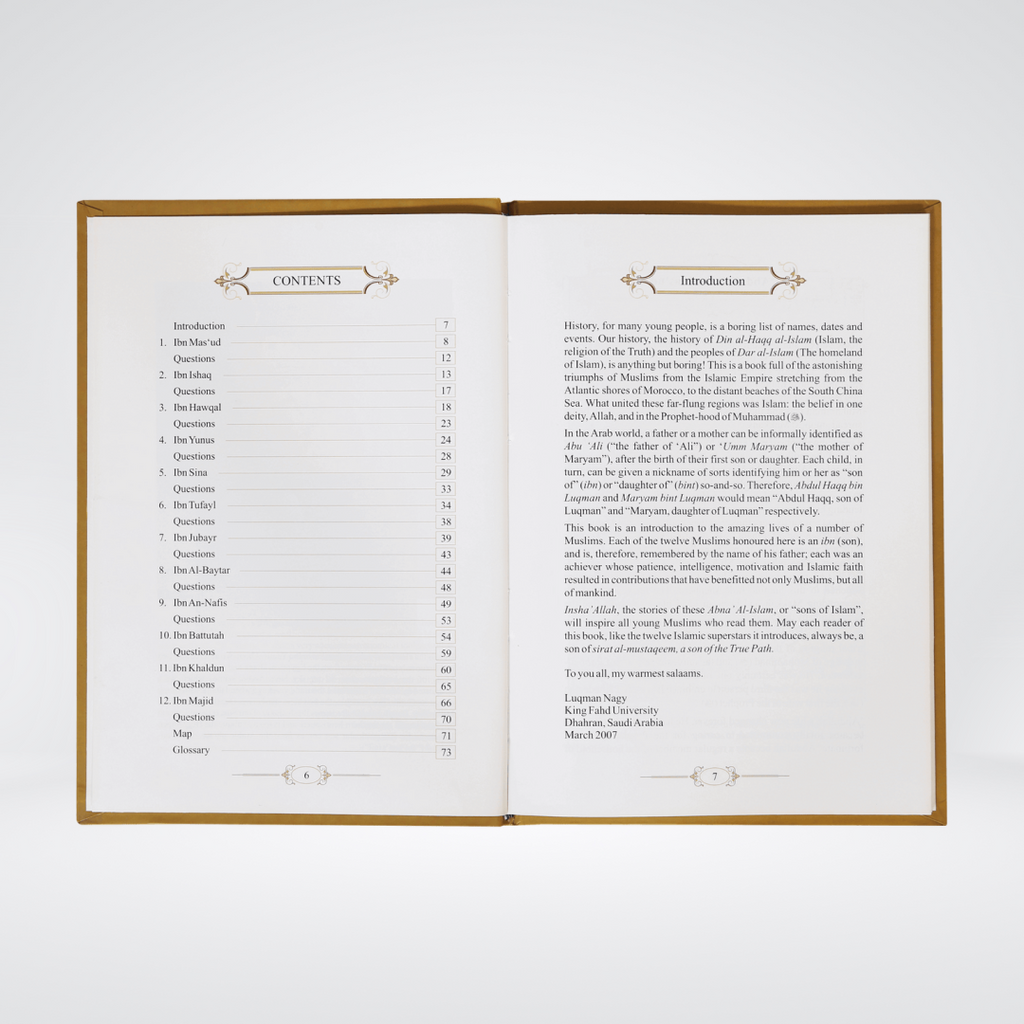The book of Ibns (The Amazing Sons of Islam)