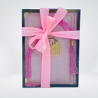 Velvet Gift Quran 76S with box and tasbih medium Tajweedi set