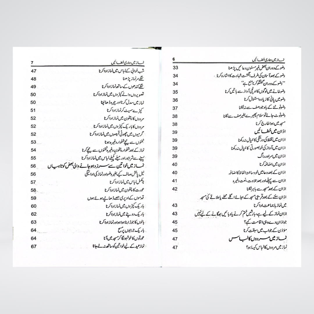 Wuzu, Ghusal aur Namaz Main Hamari Khatayen | Perfect Your Namaz Through This Guide
